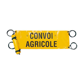 Signalling tarpaulin for CONVOI AGRICOLE